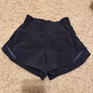 lululemon athletica Midnight Black Athletic Shorts
